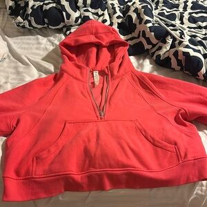 LULULEMON Scuba Half Zip Hoodie - Glaze Pink in XL/XXL